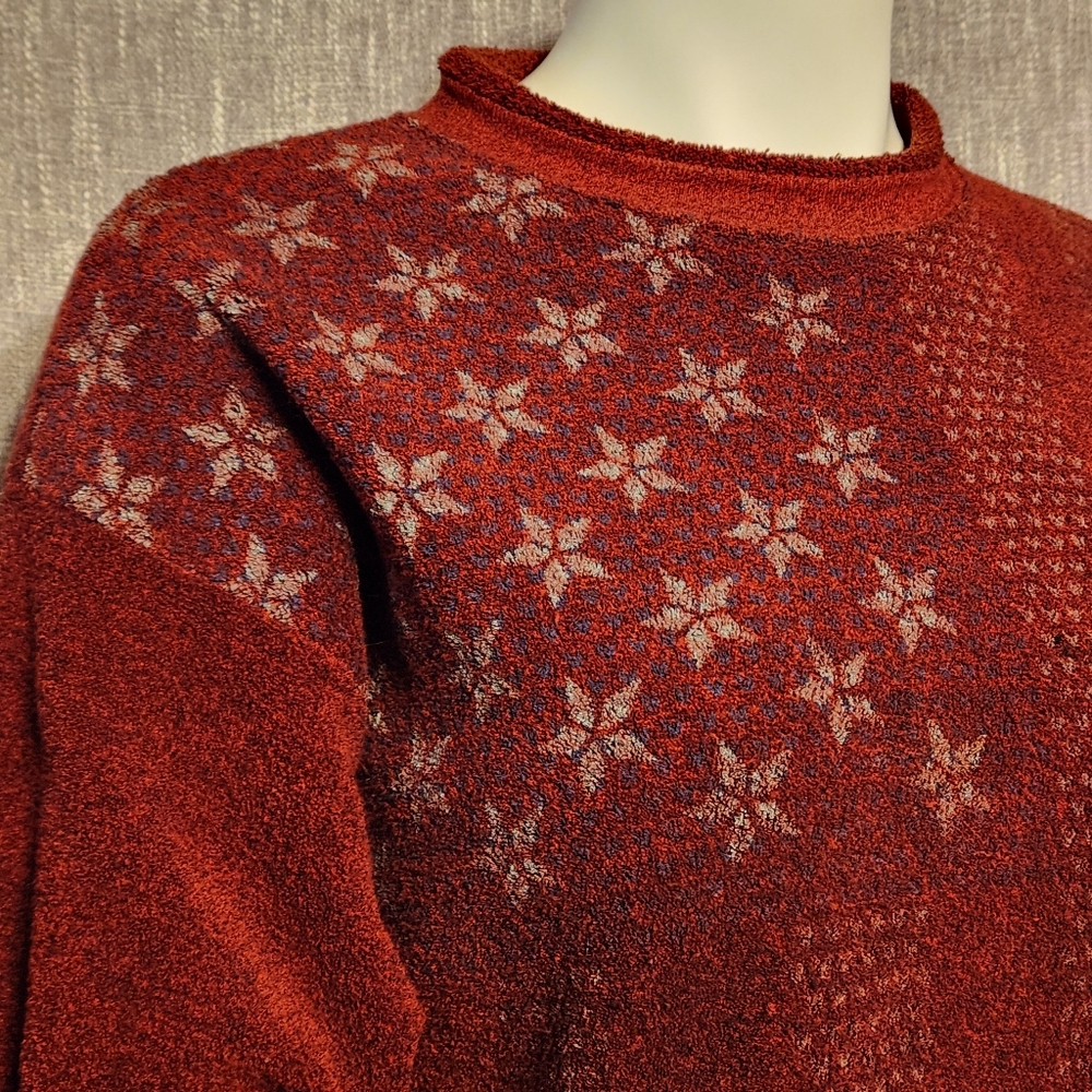 Artisans Sweater Screenprint USA Oversized Medium Unisex - Picture 2 of 11